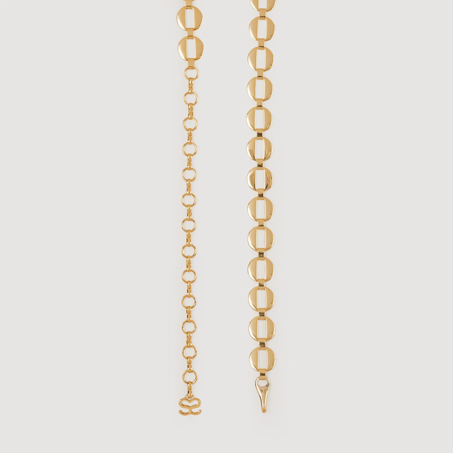 Sale SANDRO Ceinture Bijou Gold