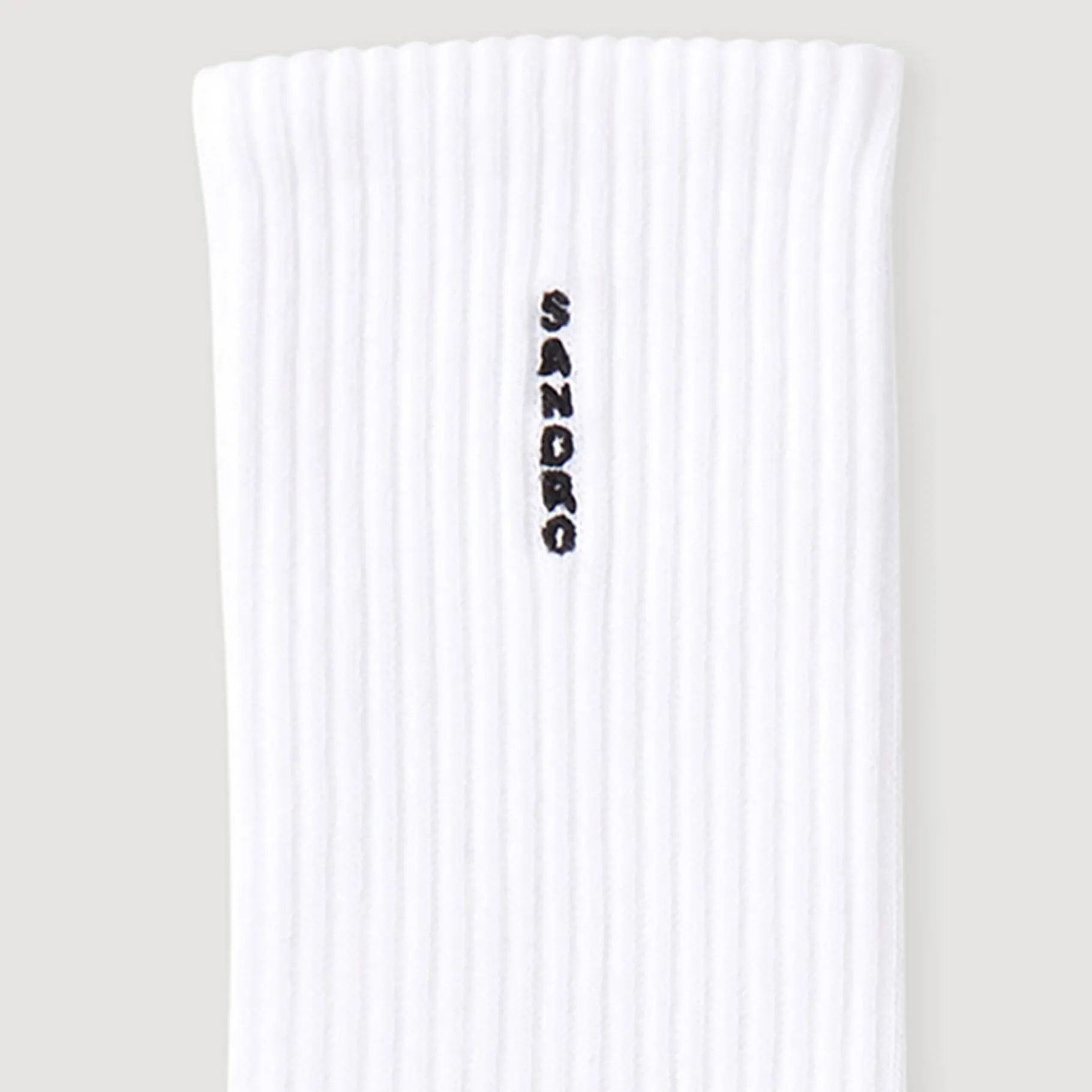 Online SANDRO Chaussettes En Coton blanc