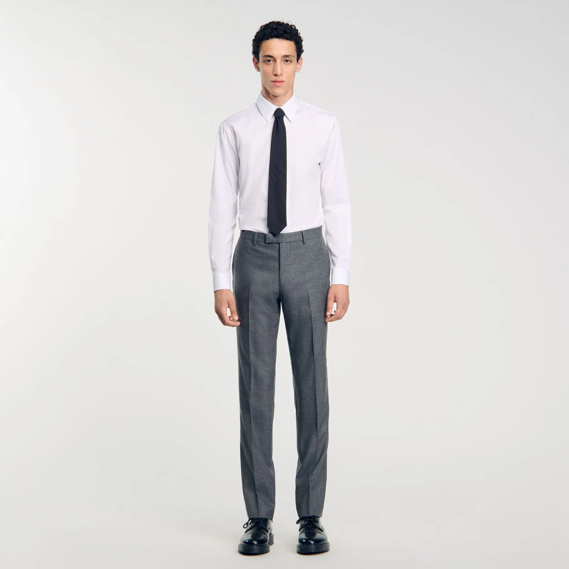 Discount SANDRO Pantalon De Costume Gris