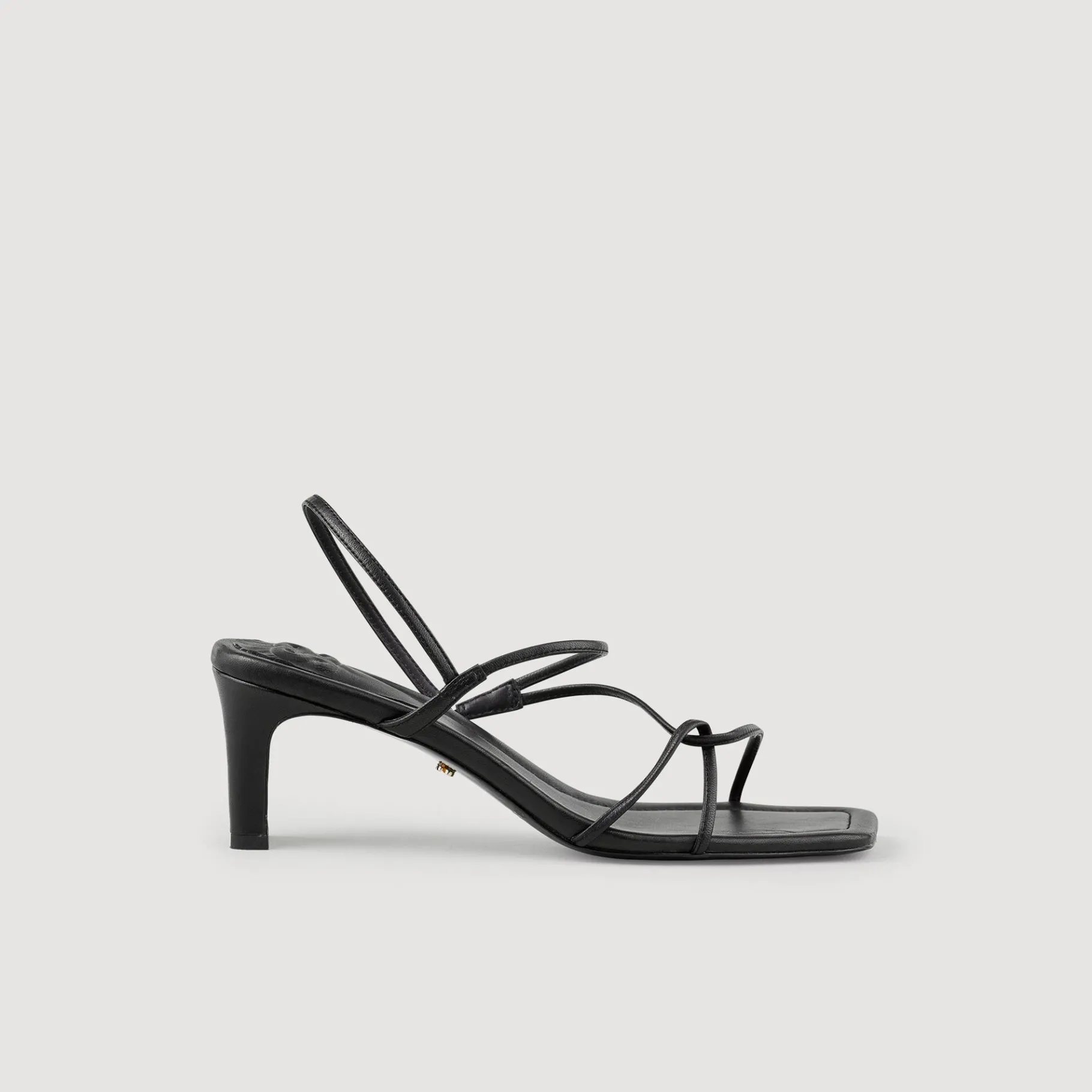 New SANDRO Sandales Faye Noir