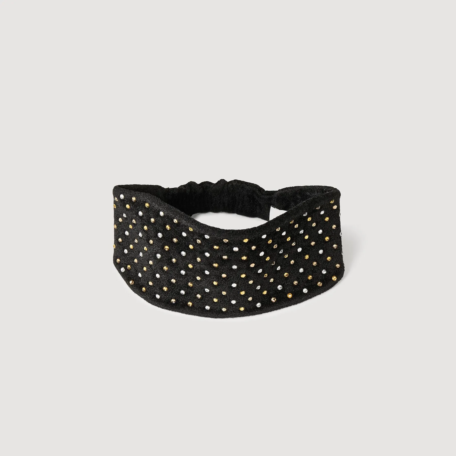 Flash Sale SANDRO Serre-tête Strassé Noir